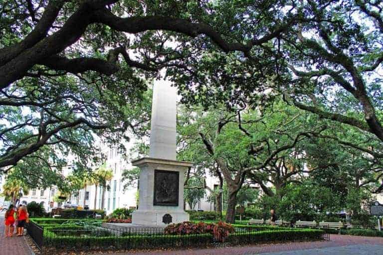 johnson square, savannah