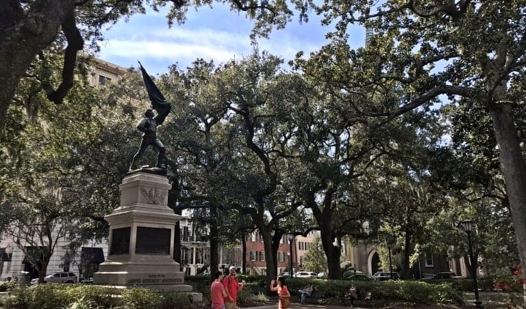 savannah historic square