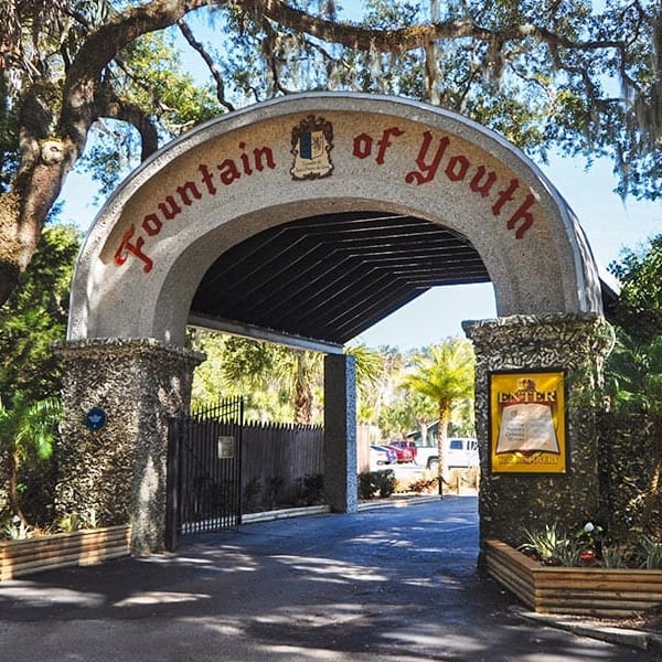 fountain of youth tickets - st augustine