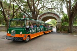 st augustine trolley - fountain of youth
