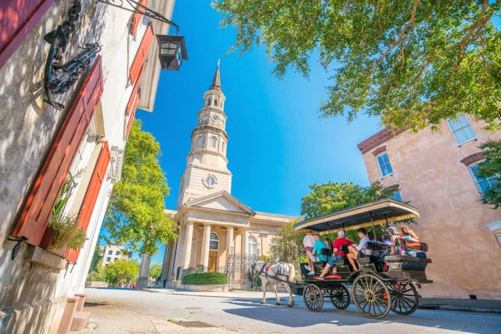 charleston sc carriage tour