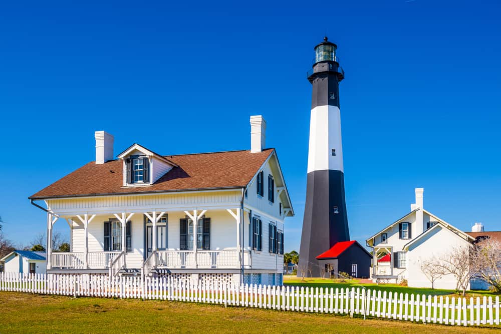 Tybee Island Lighthouse shutterstock 260250344